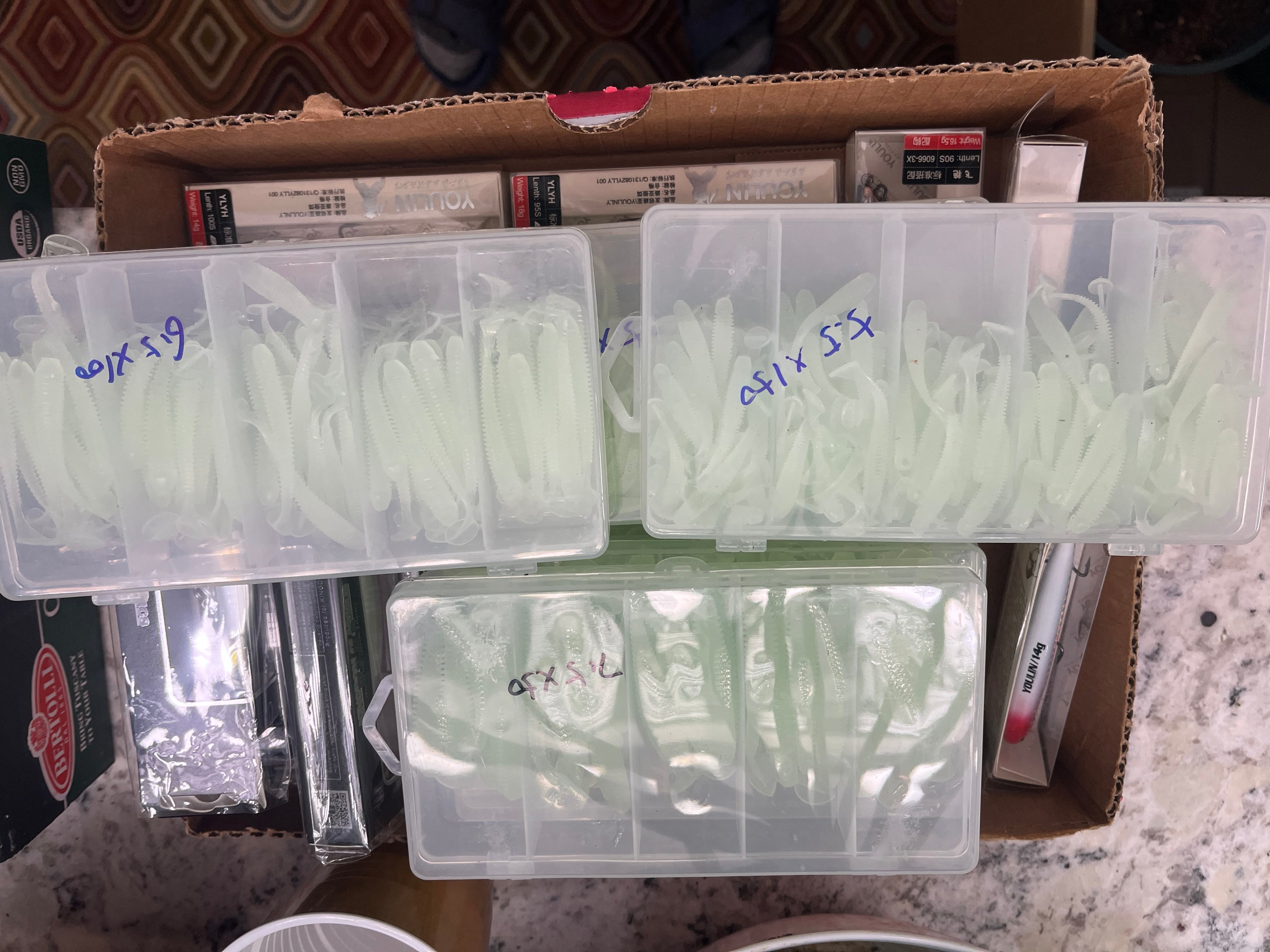 Glow-in-the-Dark Soft Worm