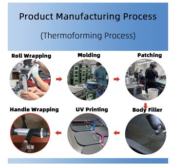 VBR1 Fiberglass Paddle with Hot-press