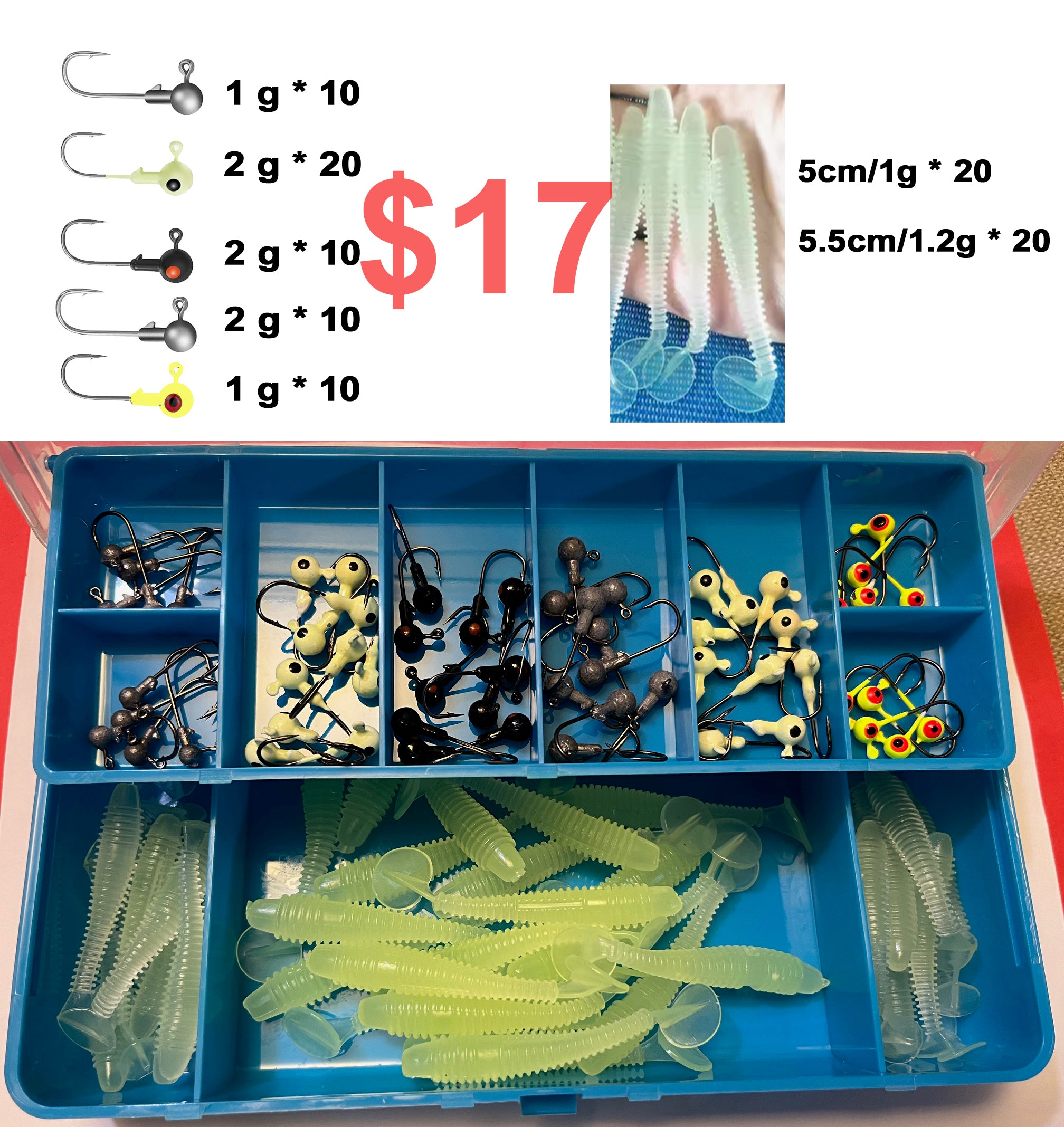 Assorted Jig Head-100