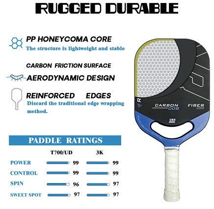 VBR1 Fiberglass Paddle with Hot-press